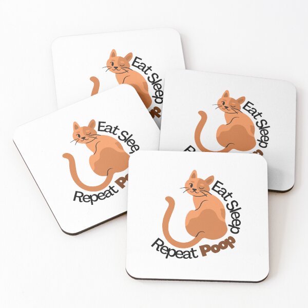 Item preview, Eat Sleep Poop Repeat designed and sold by ImperialRose.