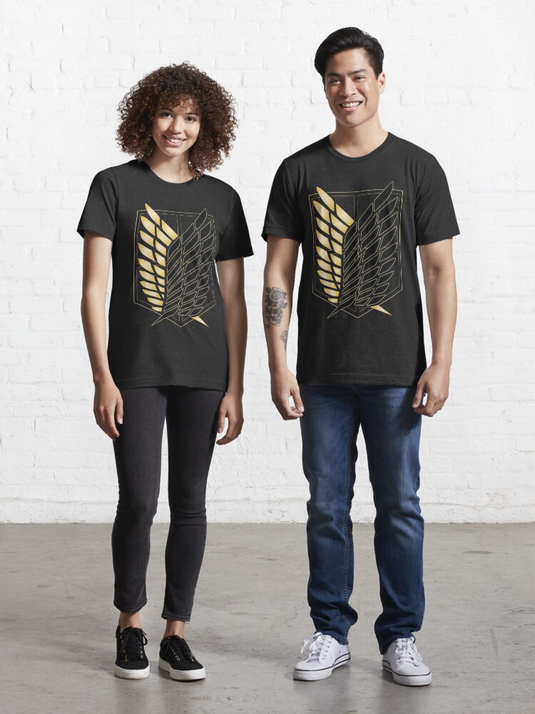 Shingeki no kyojin t shirt Clearance