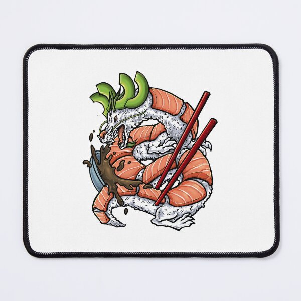 Item preview, Sushi Dragon Japanese Anime Kawaii designed and sold by eramiahima.