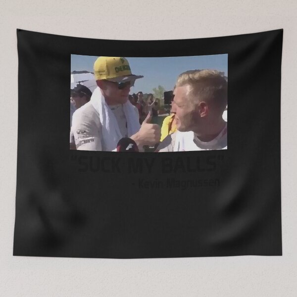 Item preview, Kevin Magnussen - "Suck My Balls" (F1) Essential T-Shirt designed and sold by KennyWinburn.