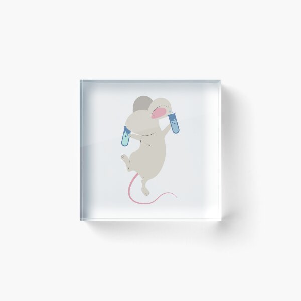 Item preview, Lab Rat with Test Tubes designed and sold by Mavy-liz.