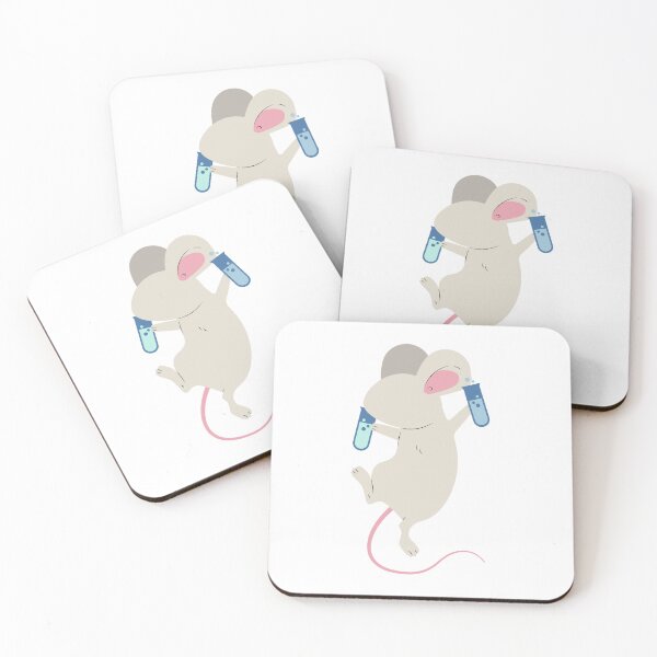 Item preview, Lab Rat with Test Tubes designed and sold by Mavy-liz.