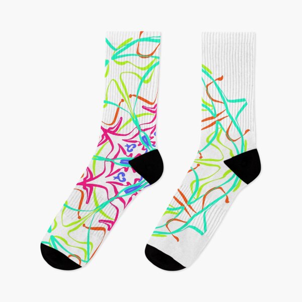 Item preview, Line Abstract Rainbow Star Art designed and sold by Ariel Guevara.