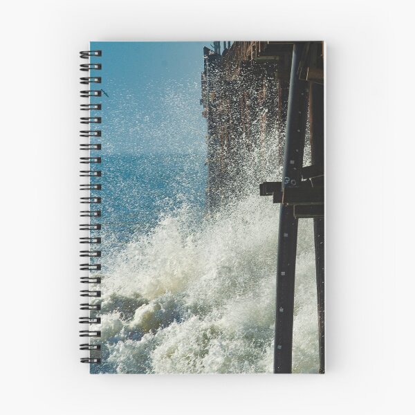 Item preview, Breathtaking Ocean Pier With Dramatic Crashing Surf Waves  designed and sold by DEC02.
