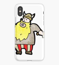 cartoon viking iPhone Case