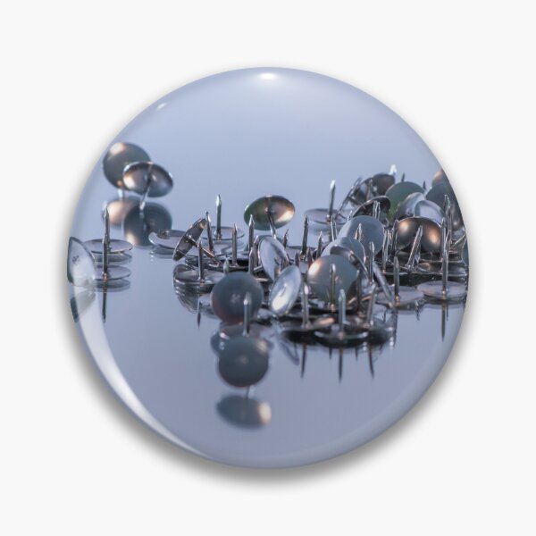 Item preview, Pandemonium Thumb Tacks Office Supplies Still Life designed and sold by nancyjcreates.