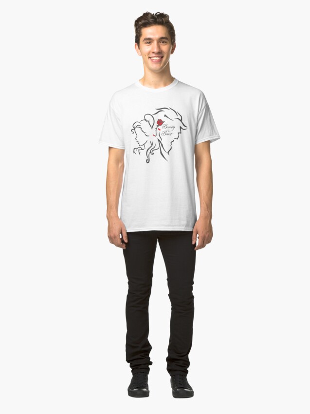 Alternate view of Beauty and the Beast Classic T-Shirt