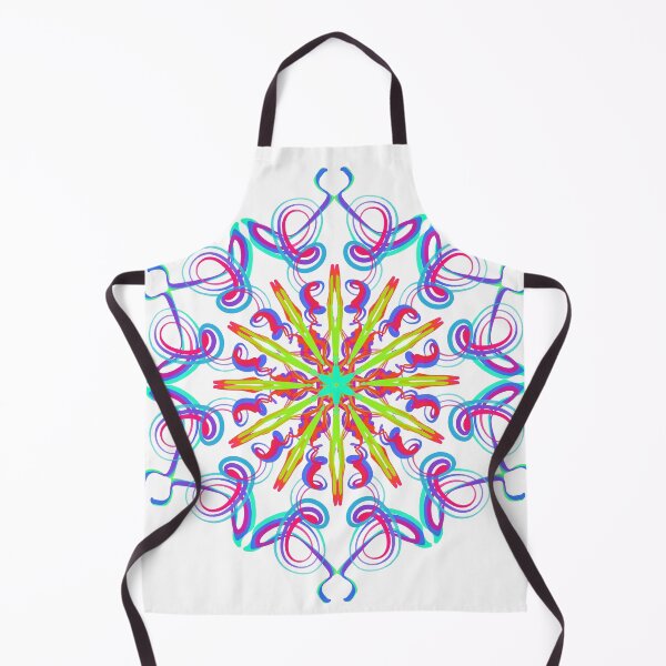 Item preview, Neon Ribbon Star Mandala Art designed and sold by Ariel Guevara.