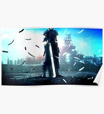 Crisis Core: Final Fantasy VII - Zack fair (Buster Sword) Poster