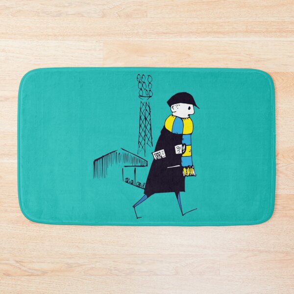 Item preview, FCF Flat cap Fan - Blue and yellow      designed and sold by RUXART.