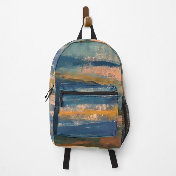 Item preview, Blue and Gold Mirage, Sunset and Beach Seascape designed and sold by Cheryl Willingham.