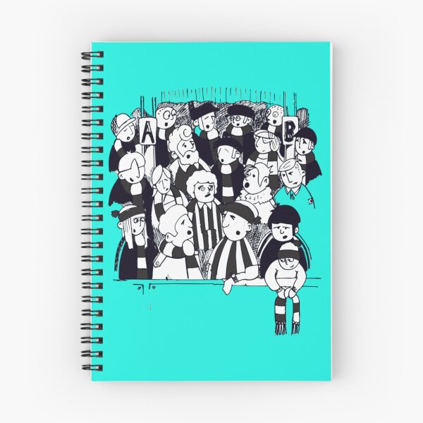 Item preview, FANS FOOTBALL FANS - BLACK AND WHITE TEAMS     designed and sold by RUXART.