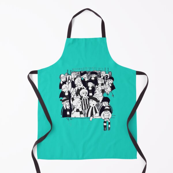 Item preview, FANS FOOTBALL FANS - BLACK AND WHITE TEAMS designed and sold by RUXART.