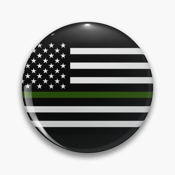 Item preview, Green Line Flag designed and sold by PDFD.
