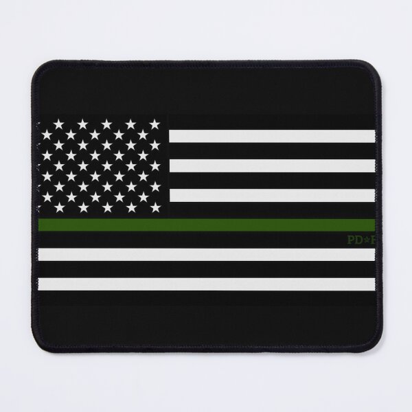 Item preview, Green Line Flag designed and sold by PDFD.
