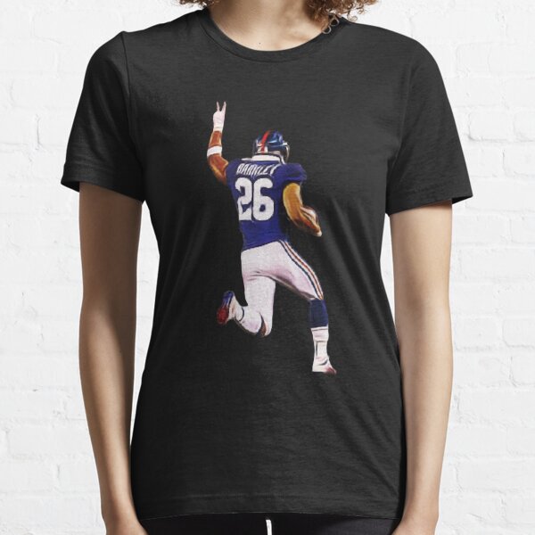 NFL Team Apparel Youth New York Giants Saquon Barkley #26 Drip T-Shirt