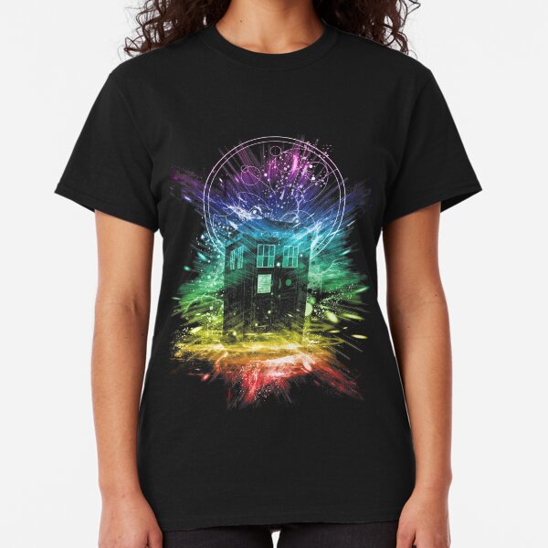 Doctor Who 11th Time Storm Rainbow Kid/'s T-Shirt