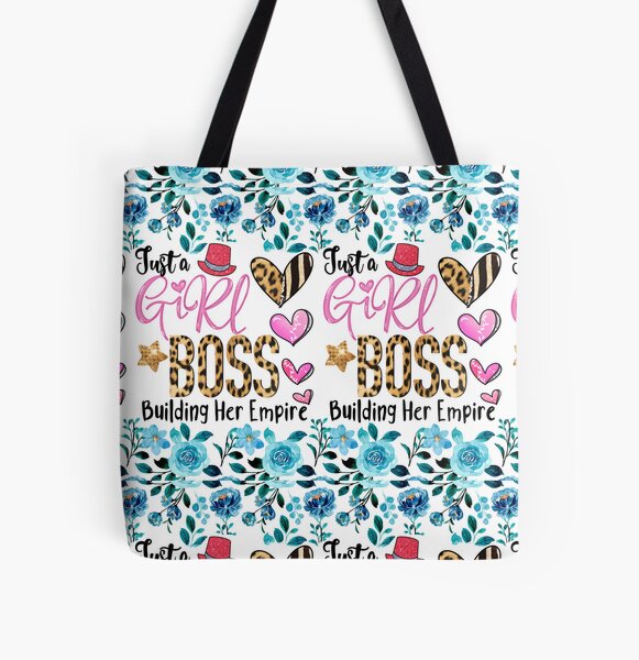 MOM BOSS Tote Bag Mompreneur Canvas Tote Mom Bag 