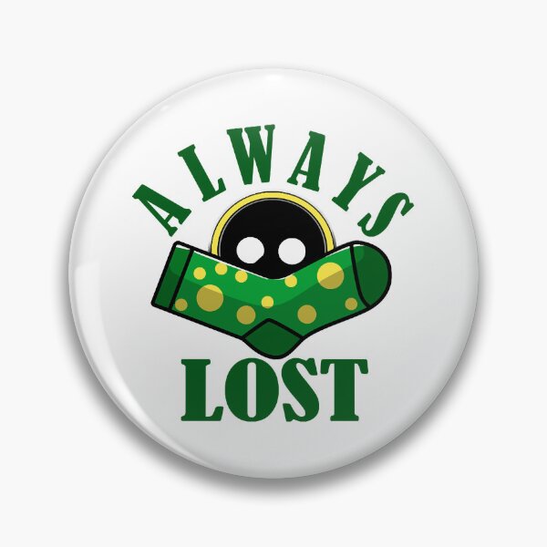 Item preview, Always lost green sock with yellow dots and mean washing machine face  designed and sold by kasonqkc.