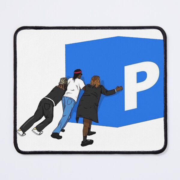 Item preview, PPushin P Gunna Future Young Thug poster designed and sold by martabritt.
