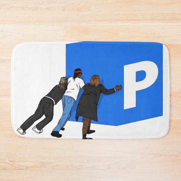 Item preview, PPushin P Gunna Future Young Thug poster designed and sold by martabritt.