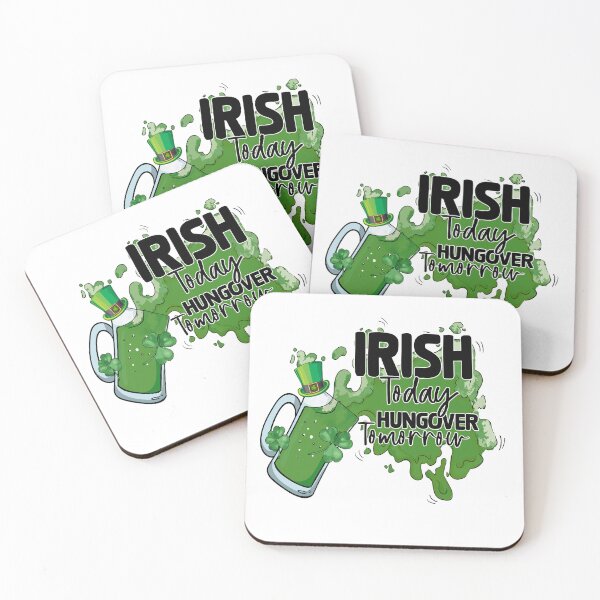 Item preview, Irish Today, Hungover Tomorrow-St. Patricks Day gift designed and sold by BRtisticDesigns.