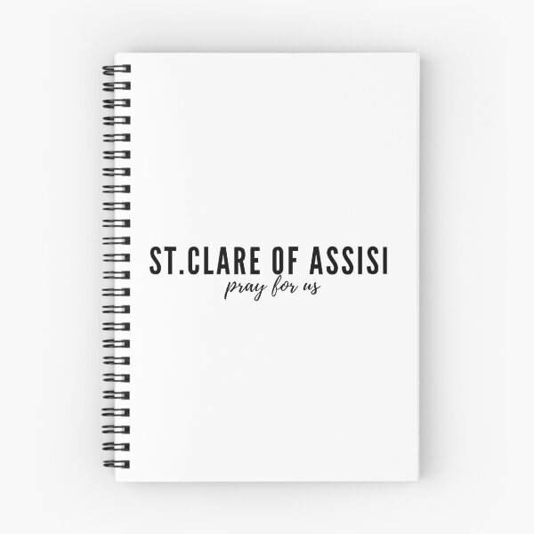 Item preview, St. Clare of Assisi pray for us designed and sold by delborg.