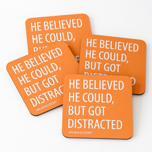 Item preview, He Believed He Could, But Got Distracted designed and sold by 1PointlessPeach.
