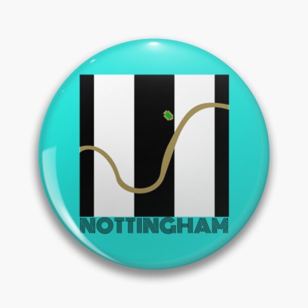 Item preview, Notts County River Map     designed and sold by RUXART.
