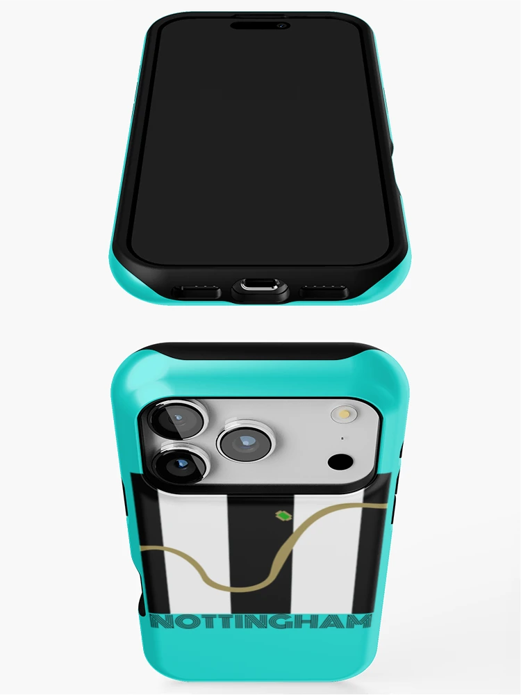 Thumbnail 3 of 4, iPhone Case, Notts County River Map designed and sold by RUXART.