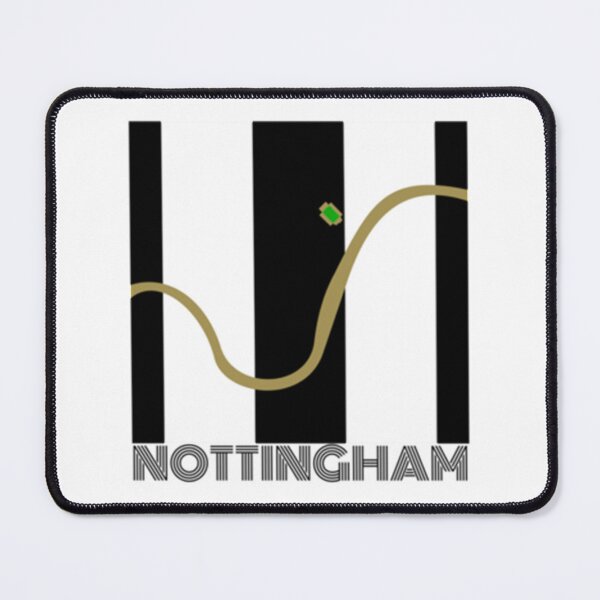 Item preview, Notts County River Map     designed and sold by RUXART.