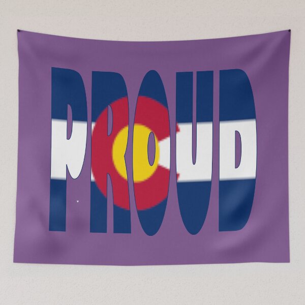Item preview, Colorado Flag - Denver Colorado - Coloradan designed and sold by Quotes-I-Wear.