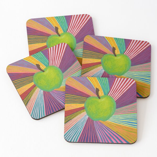 Item preview, Colorful Apple Pop Art designed and sold by eldergrape.