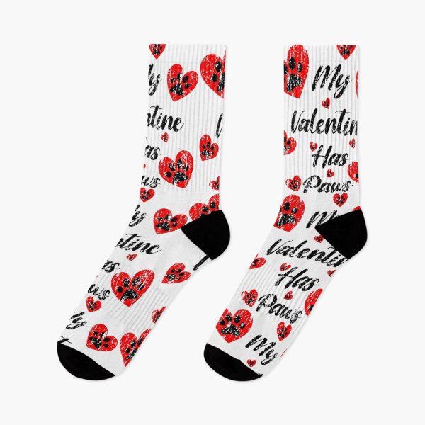 Item preview, My valentines has paws, Valentines day, Love designed and sold by DukeSTaurus.