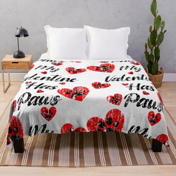 Item preview, My valentines has paws, Valentines day, Love designed and sold by DukeSTaurus.