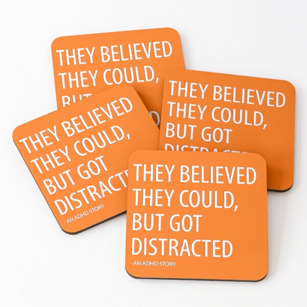 Item preview, They Believed They Could, But Got Distracted designed and sold by 1PointlessPeach.