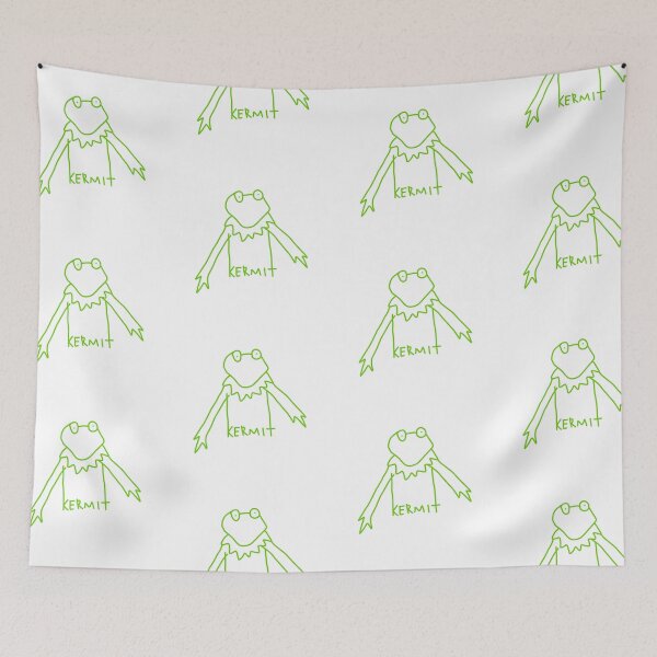 Item preview, Poorly Drawn Kermit designed and sold by Jessiwins19.