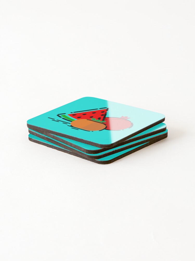 Thumbnail 4 of 5, Coasters (Set of 4), Yalda Night designed and sold by RUXART.