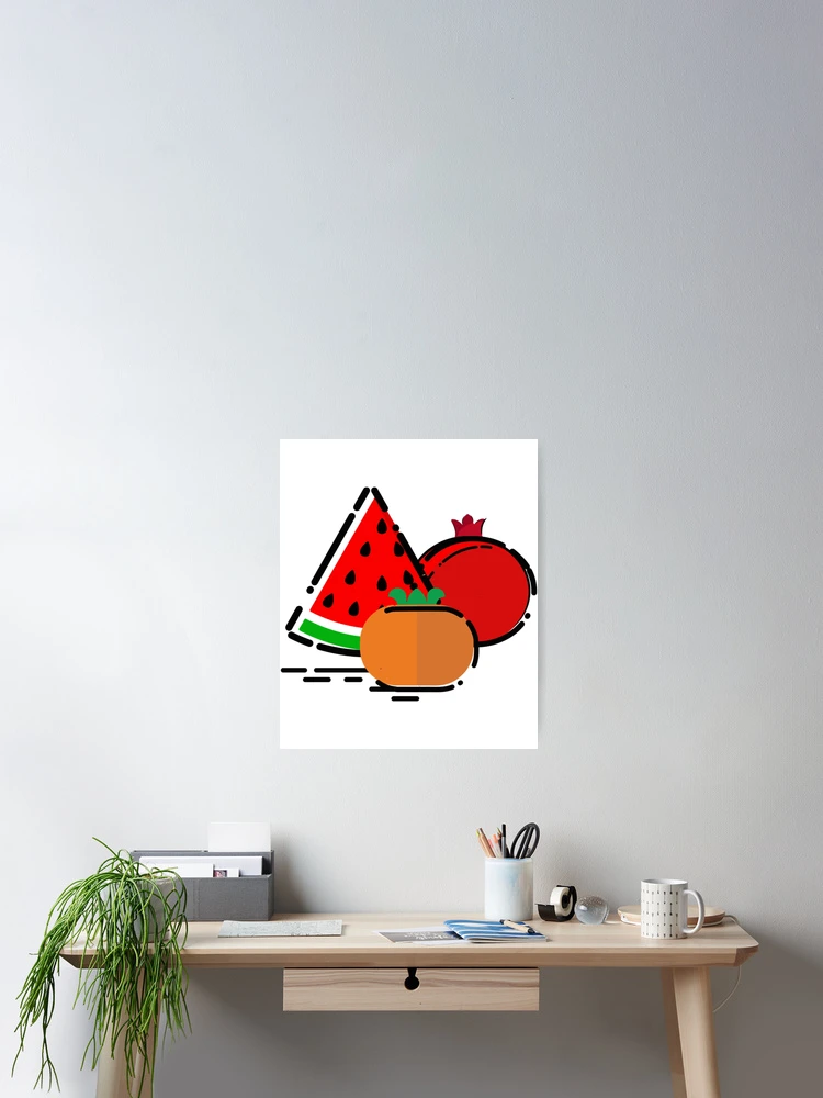 Thumbnail 2 of 3, Poster, Yalda Night designed and sold by RUXART.