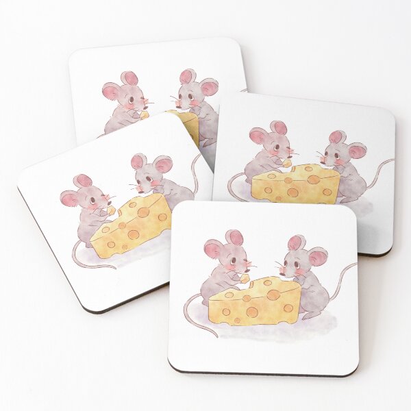 Item preview, mouse eating cheese  designed and sold by LADesigns55.