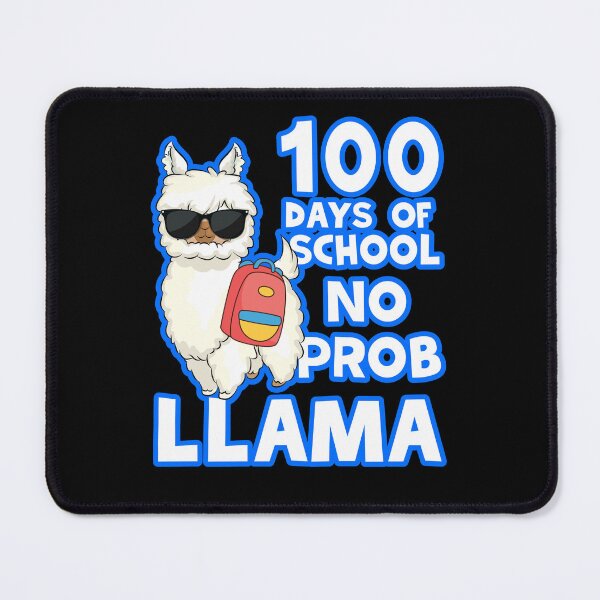 Item preview, 100 Days Of School No Prob Llama designed and sold by WoodburyLake.