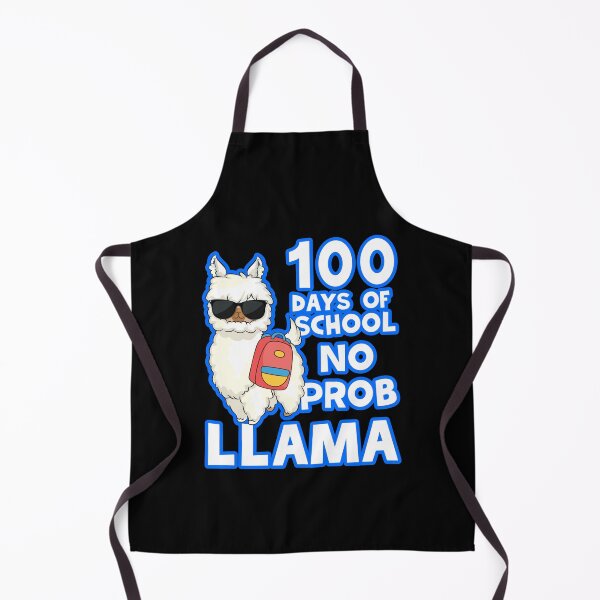 Item preview, 100 Days Of School No Prob Llama designed and sold by WoodburyLake.