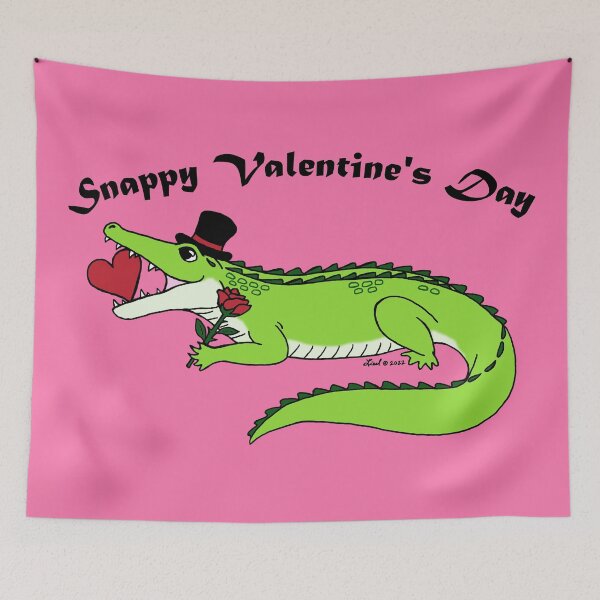 Item preview, Valentine Gator designed and sold by sharkbait83.