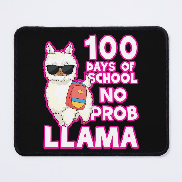 Item preview, 100 Days Of School No Prob Llama designed and sold by WoodburyLake.