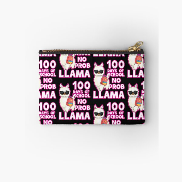 Item preview, 100 Days Of School No Prob Llama designed and sold by WoodburyLake.