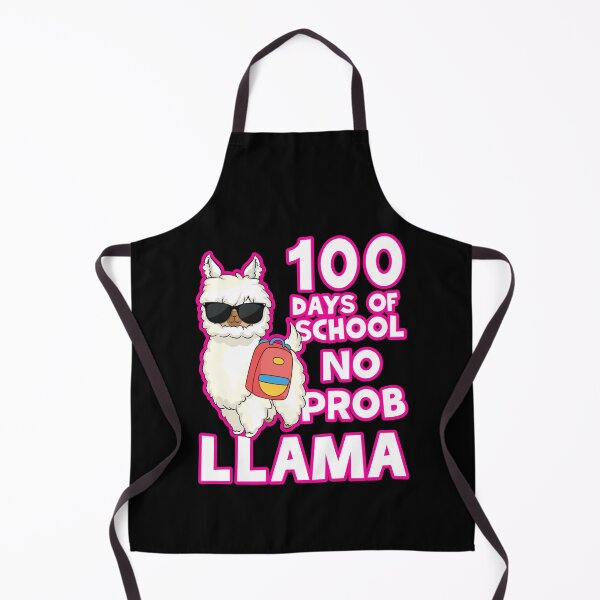 Item preview, 100 Days Of School No Prob Llama designed and sold by WoodburyLake.