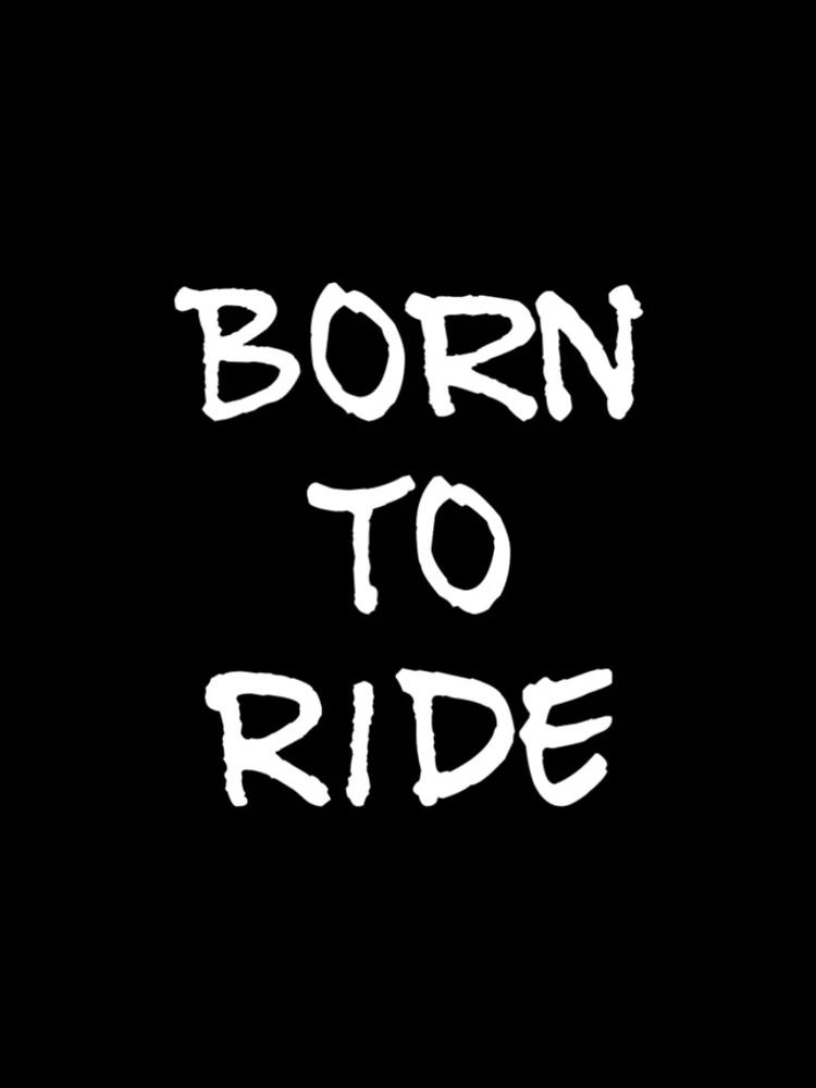 Thumbnail 4 of 4, iPhone Case, Born To Ride  designed and sold by RiseandShineTee.