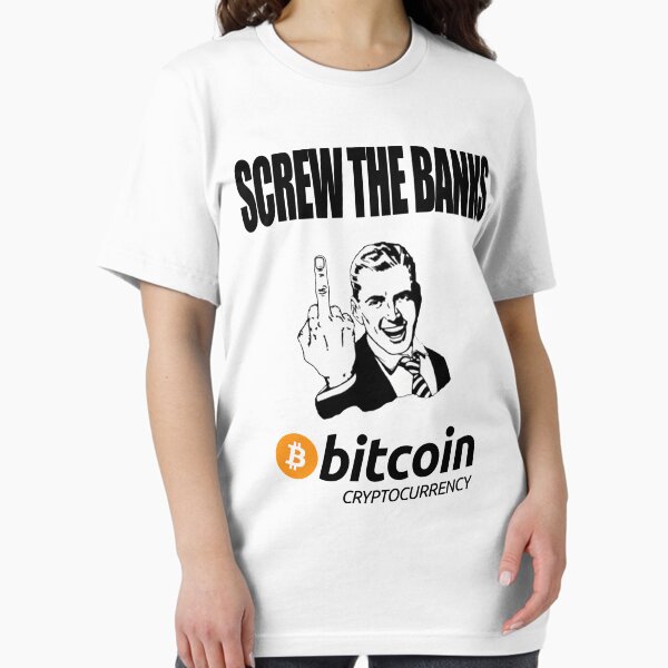 Item preview, Screw The Banks Use Bitcoin designed and sold by NibiruHybrid.