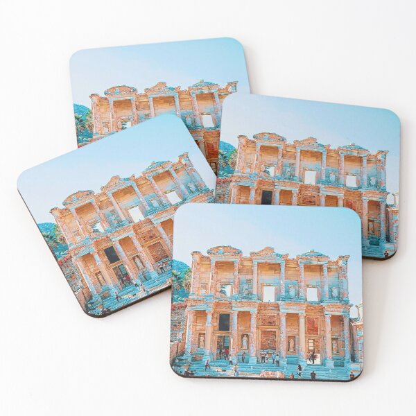 Item preview, ruins in blue designed and sold by pinkdrinksoul.