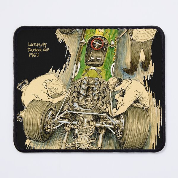 Item preview, Lotus 49 Jim Clark Classic T-Shirt designed and sold by JohnPalmer55.